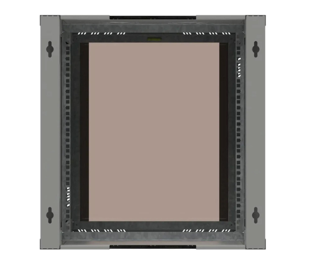 ExtraLink  Wisząca 19" 12U 600x600mm Premium jednosekcyjna (szara) - 1323255 - zdjęcie 3